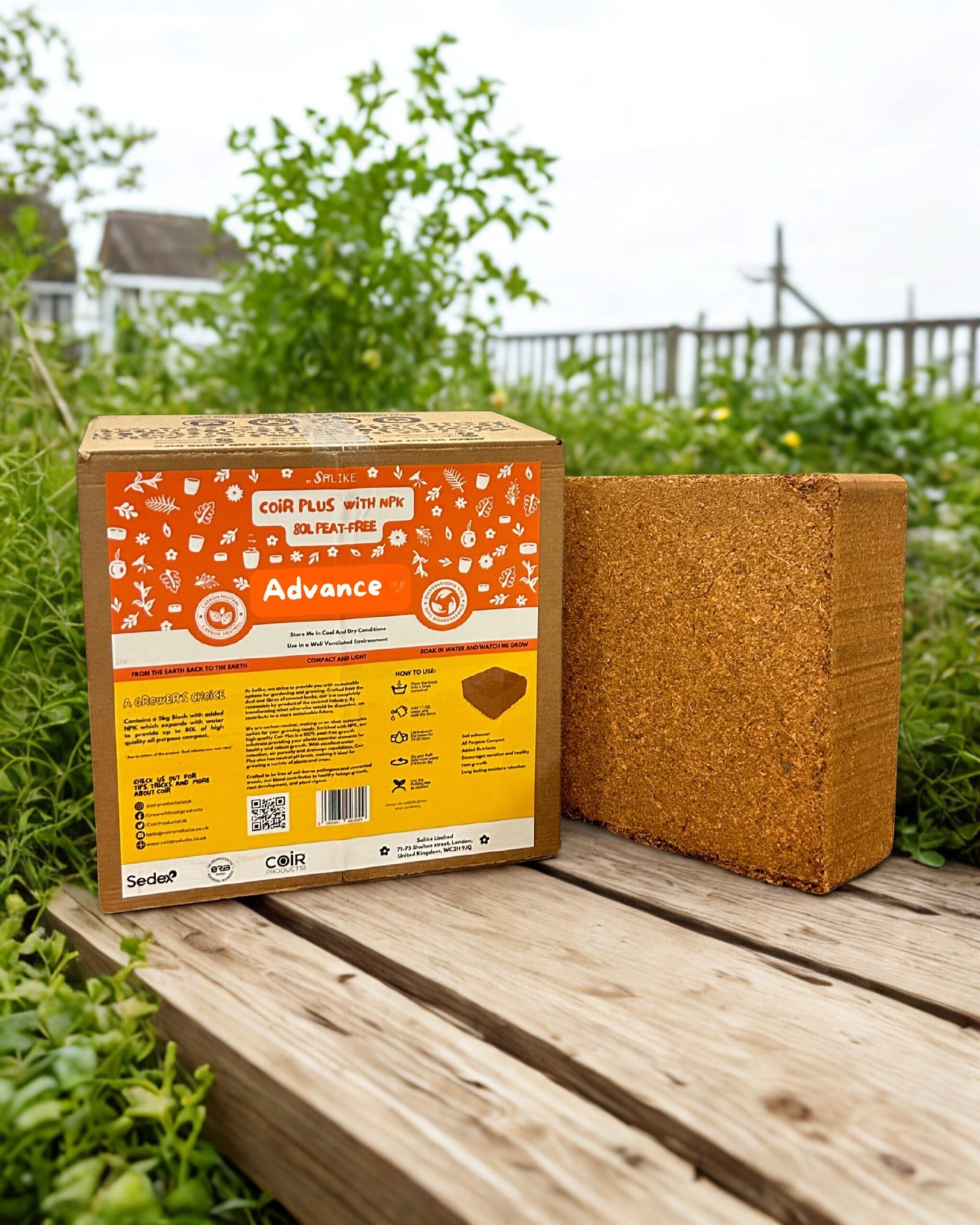 CoirProducts CoirPlus Advance | All-Purpose Compost with added nutrients | NPK Fertiliser - Image 3