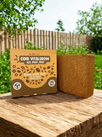 CoirProducts Coir Vital Grow® Potting Mix | Peat‑Free Coir Substrate for Gardening & Plant Growth