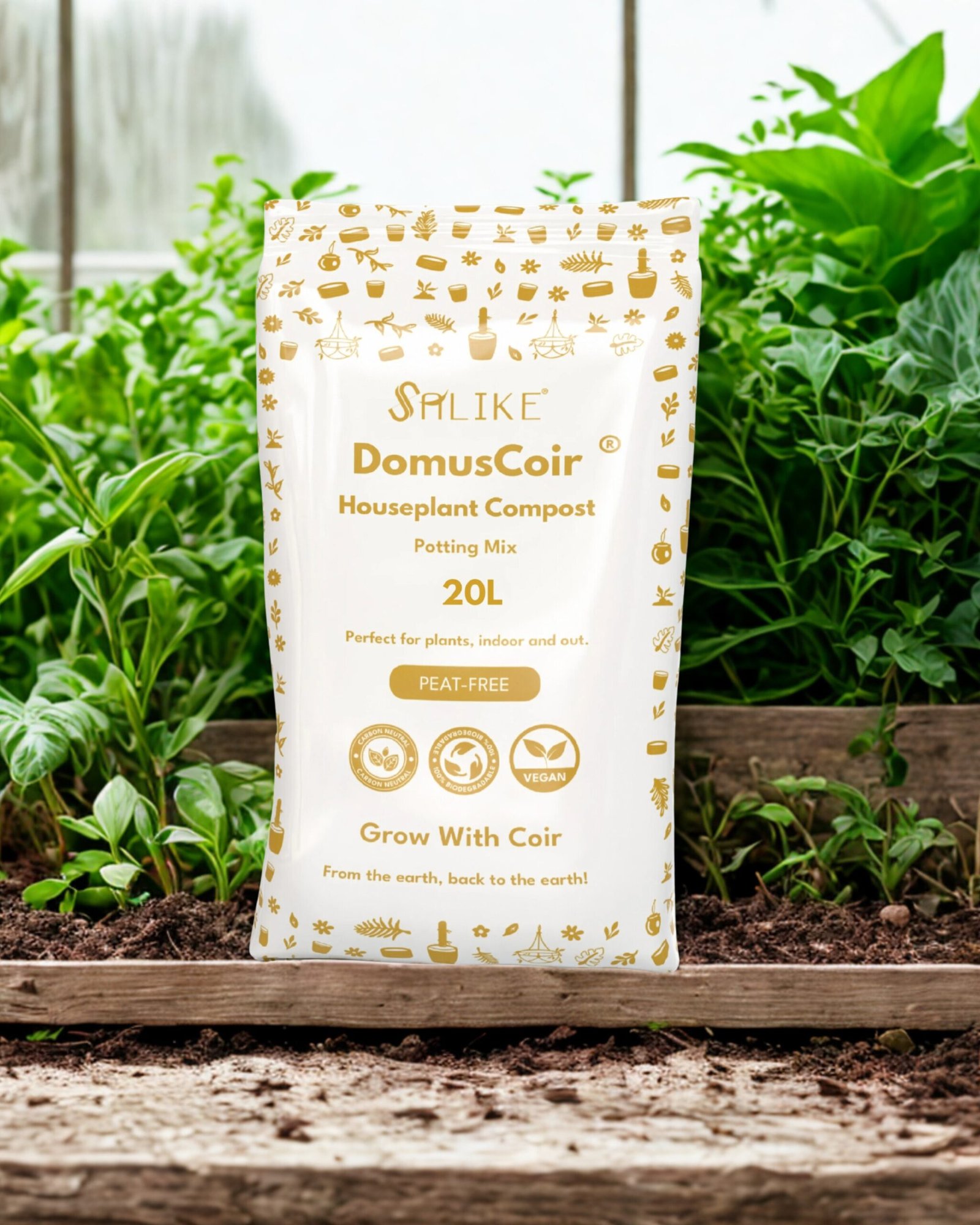 CoirProducts DomusCoir® 20 L – Luxury Houseplant Compost for Thriving Indoor Greenery - Image 2