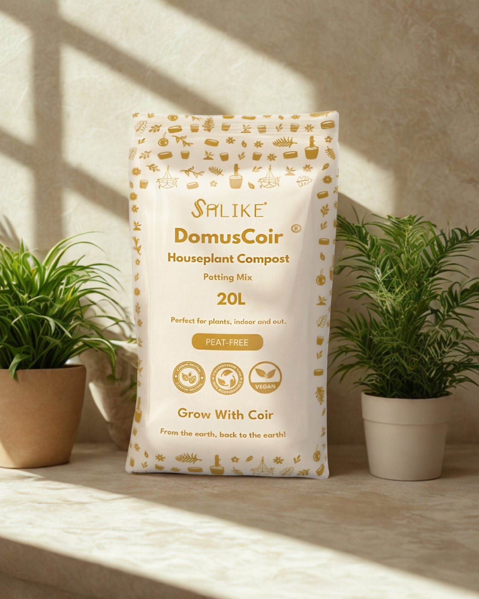 CoirProducts DomusCoir® 20 L – Luxury Houseplant Compost for Thriving Indoor Greenery - Image 4
