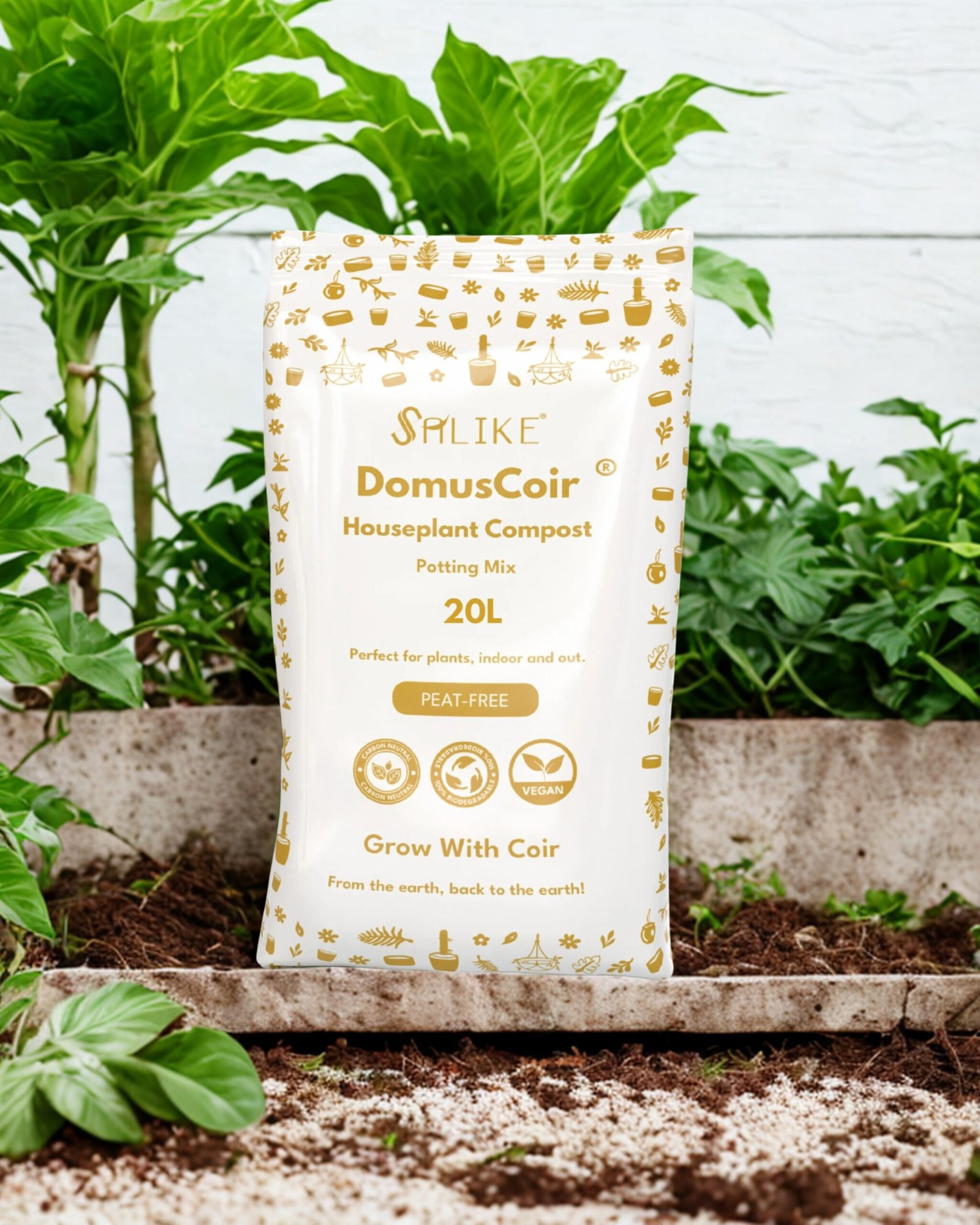 CoirProducts DomusCoir® 20 L – Luxury Houseplant Compost for Thriving Indoor Greenery - Image 3