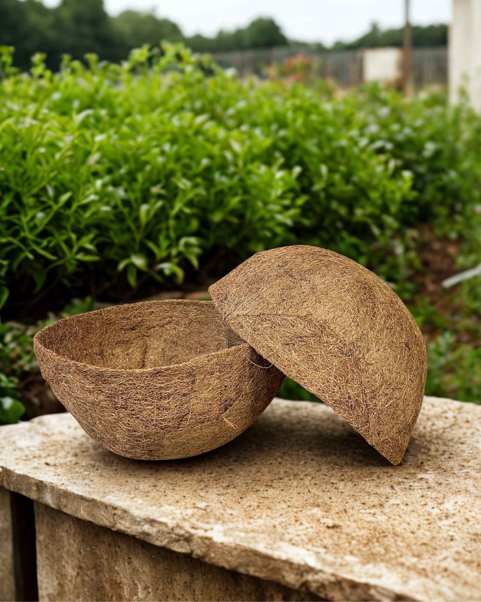 CoirProducts Hanging Basket Liners | Premium Biodegradable Coir Fibre Liners for Flowers, Herbs & Container Plants - Image 5