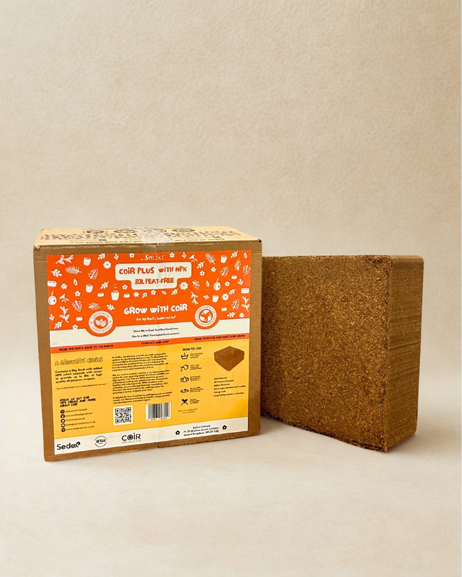 CoirProducts CoirPlus® | All-Purpose Compost with added nutrients | NPK Fertiliser