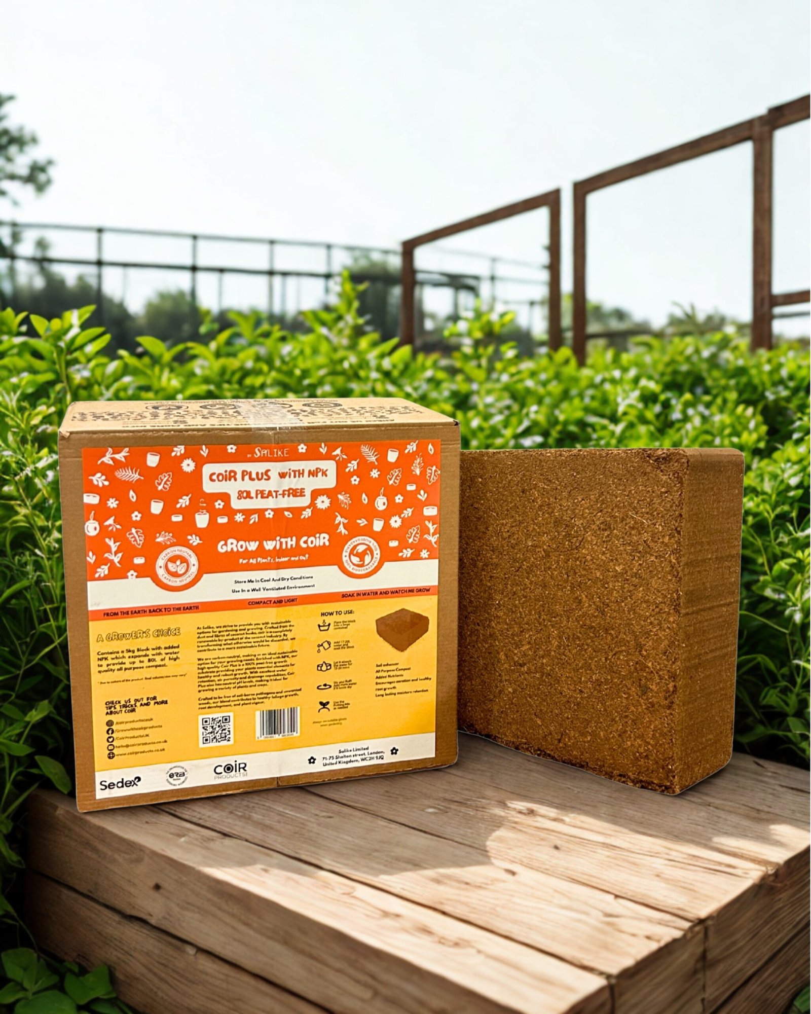 CoirProducts CoirPlus® | All-Purpose Compost with added nutrients | NPK Fertiliser - Image 2