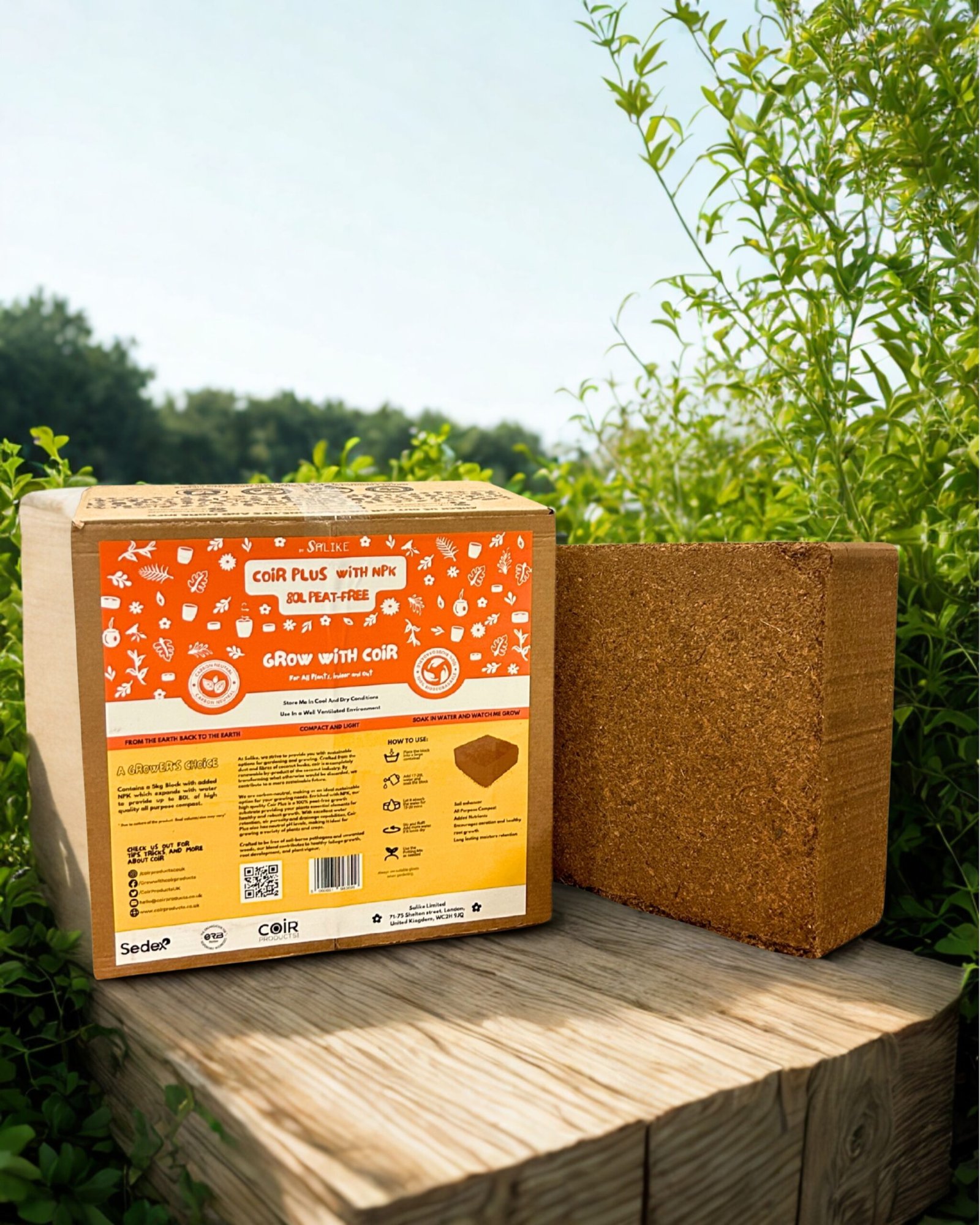 CoirProducts CoirPlus® | All-Purpose Compost with added nutrients | NPK Fertiliser - Image 3