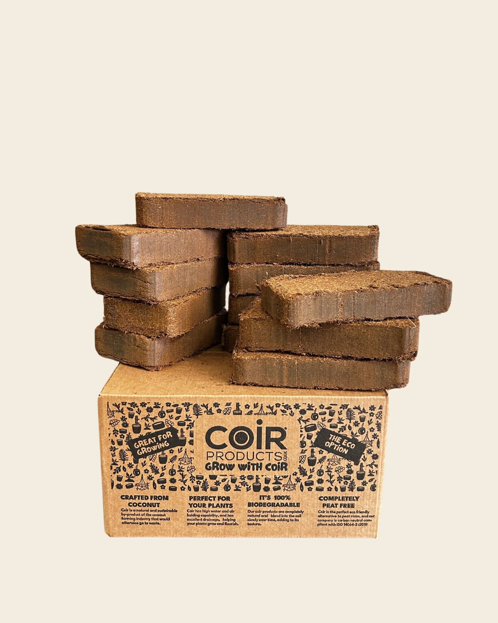 120L (10L X 12) Coir Vital Grow® potting mix by Salike® 10+ L pack of 12