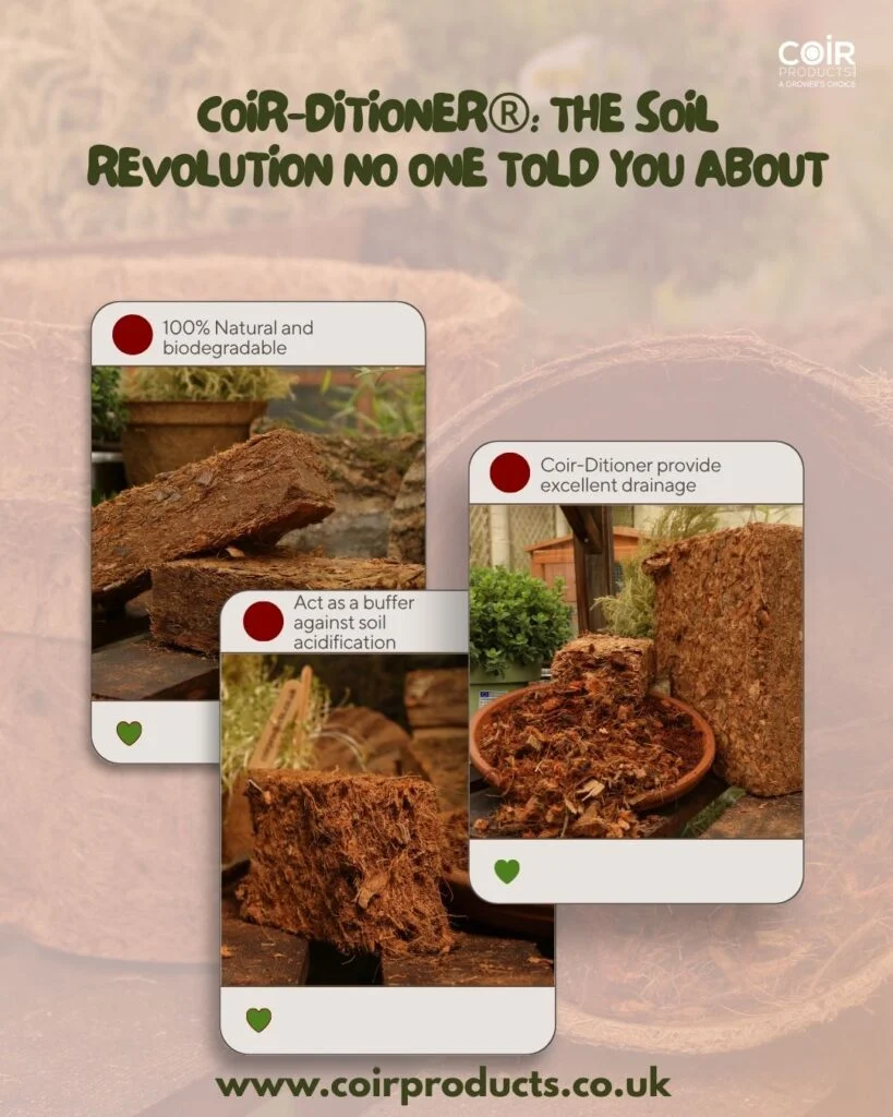 Coir-ditioner®: the soil revolution no one told you about