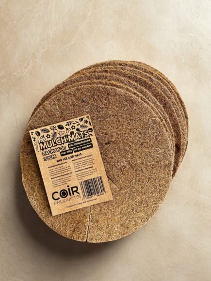 CoirProducts Coir Mulch Mats | Biodegradable Coir Fibre Mats for Moisture Retention & Weed Control