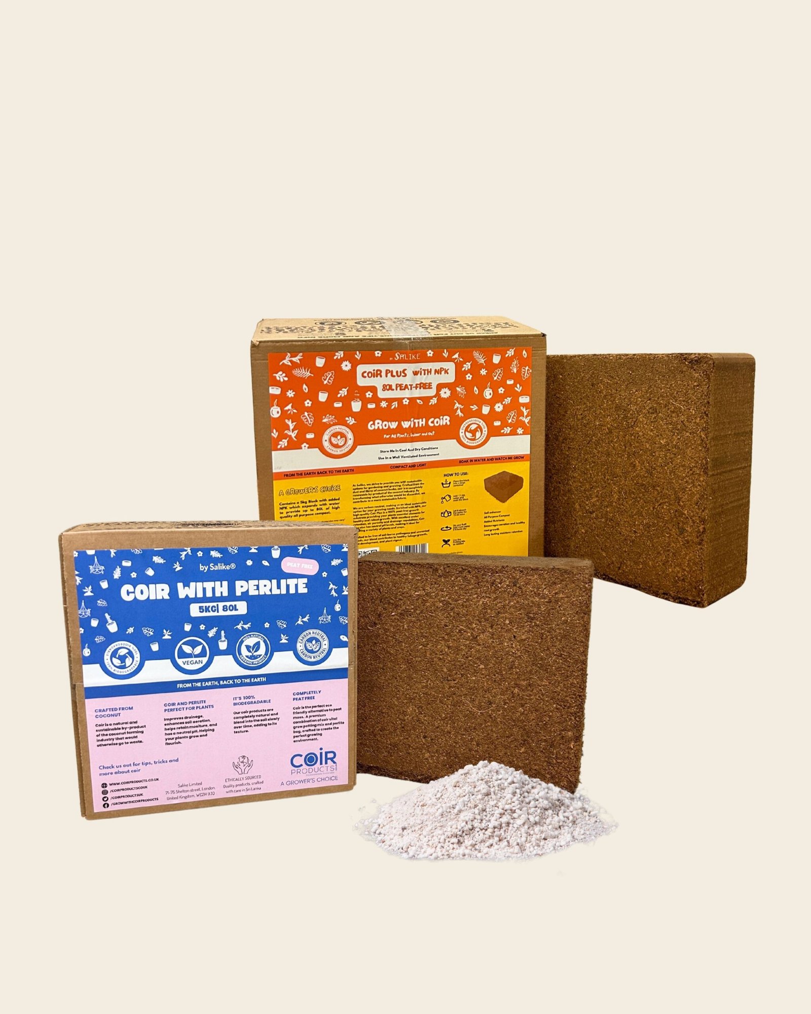 Ultimate Coir Growing Pack– Over 160L of Premium Coir Potting Mix with Nutrients