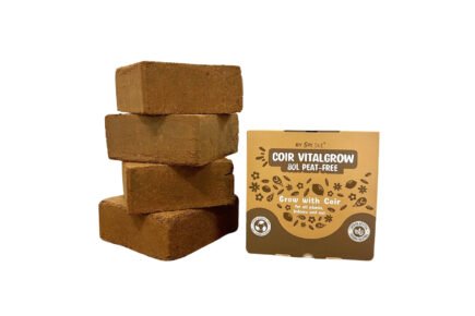 No Peat, Only Coir | 4 bricks of 5kg Coir Vital Grow